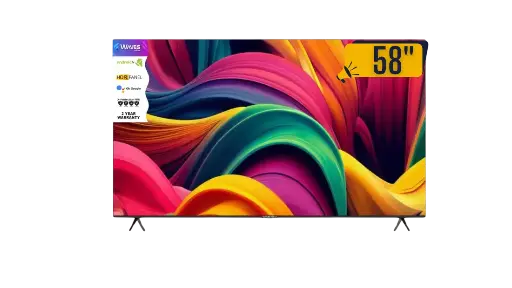 58" Waves Star Android LED tv 2025